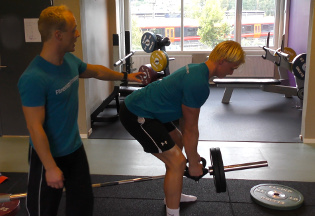 t-bar, roing, rygg, muskler, latissimus